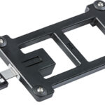 Adapterplatte BASIL "Mik" schwarz abschließbar