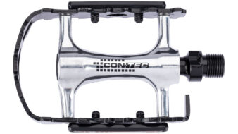 CONTEC Pedal "Spinner" schwarz/silber