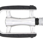 CONTEC Pedal "Verge" schwarz/silber Industrielager