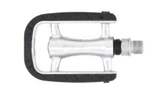 CONTEC Pedal "Verge" schwarz/silber Industrielager