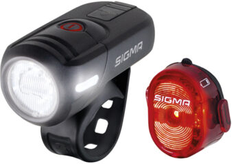 SIGMASPORT AkkuLEDLeuchten-Set Aura 45 USB Nugget2