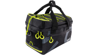 QiO Gepäckträgertasche "NOAH" 7 Liter schwarz