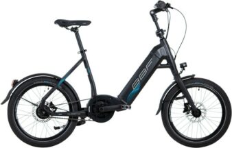 20" BBF Kompakt E-Bike Namur RH 49cm schwarz matt
