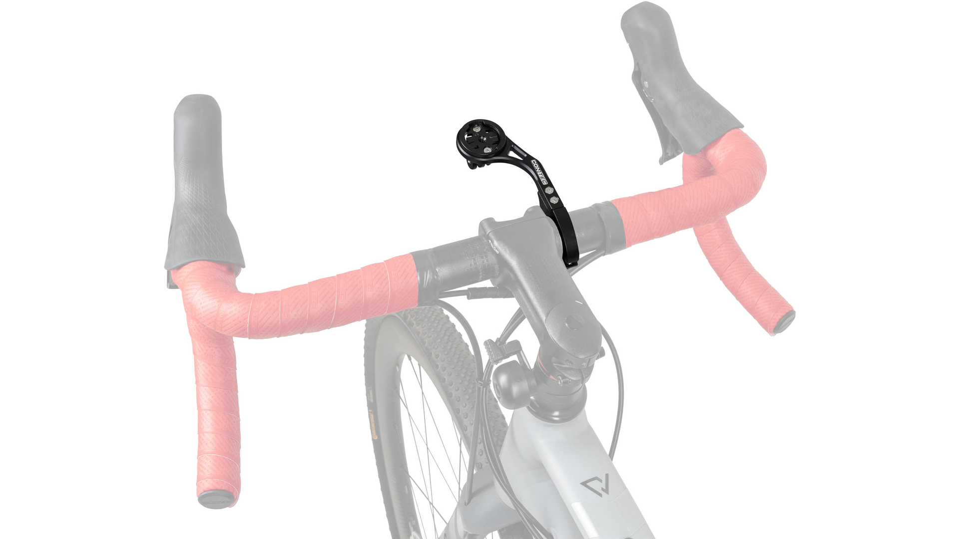 CONTEC Fahrradcomputerhalterung "Mount.Mate"sw