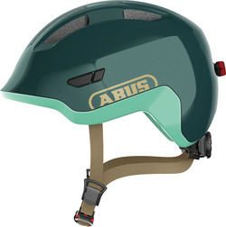 Abus Helm Smiley 3.0 ACE LED royal green S 45-50cm – Bild 2