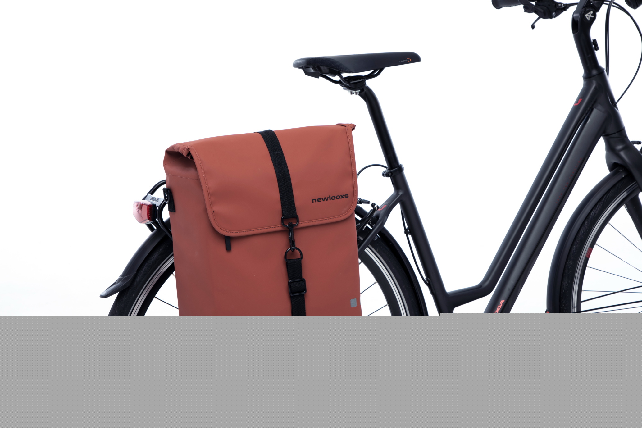 newlooxs Radtasche Odense Single Rust 17,5L – Bild 3