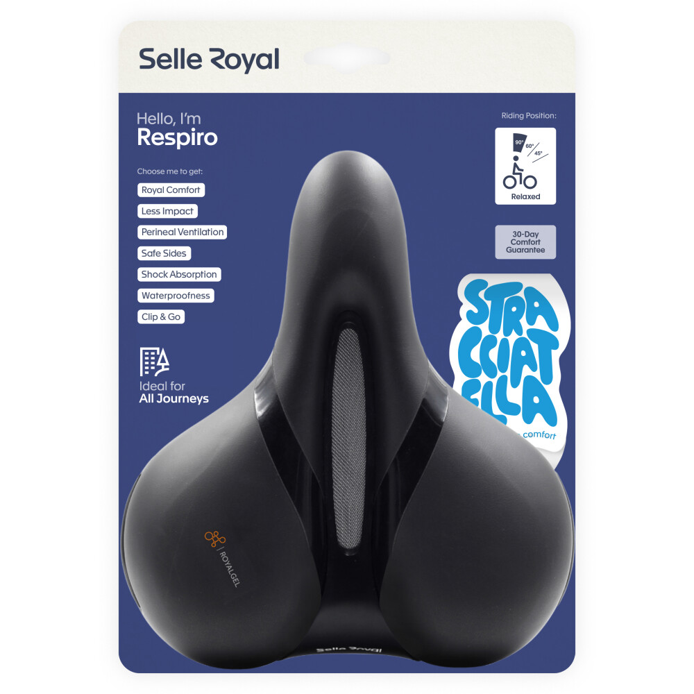 Selle Royal Fahrradsattel Respiro Relaxed Unisex – Bild 4