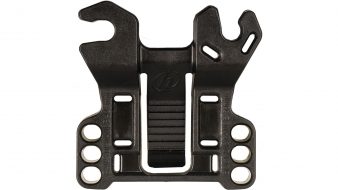 Herrmans Rücklichthalter "Rail" schwarz