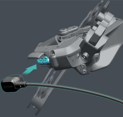 Shimano Di2 ladekabel für internen Akku 1500mm – Bild 2