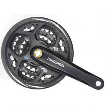 Shimano Kurbelgarnitur FC-M311 3x7/8-Fach 4-Kant
