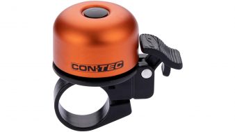 CONTEC Miniglocke "Bing" Aluminium orange/matt