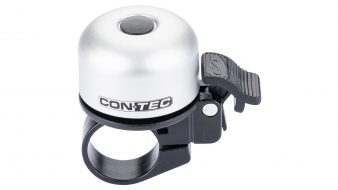 CONTEC Miniglocke "Bing" silber matt Aluminium