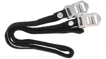 CONTEC Pedalriemen "Nylon Strap" schwarz