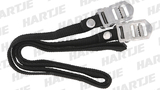 CONTEC Pedalriemen "Nylon Strap" schwarz – Bild 6
