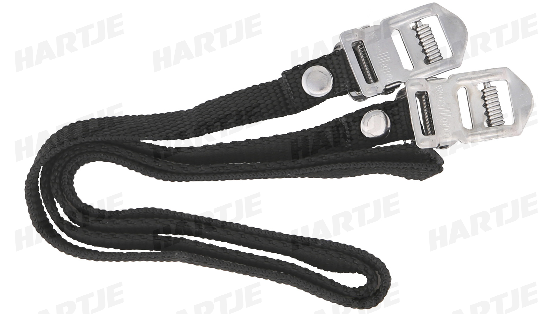CONTEC Pedalriemen "Nylon Strap" schwarz – Bild 7