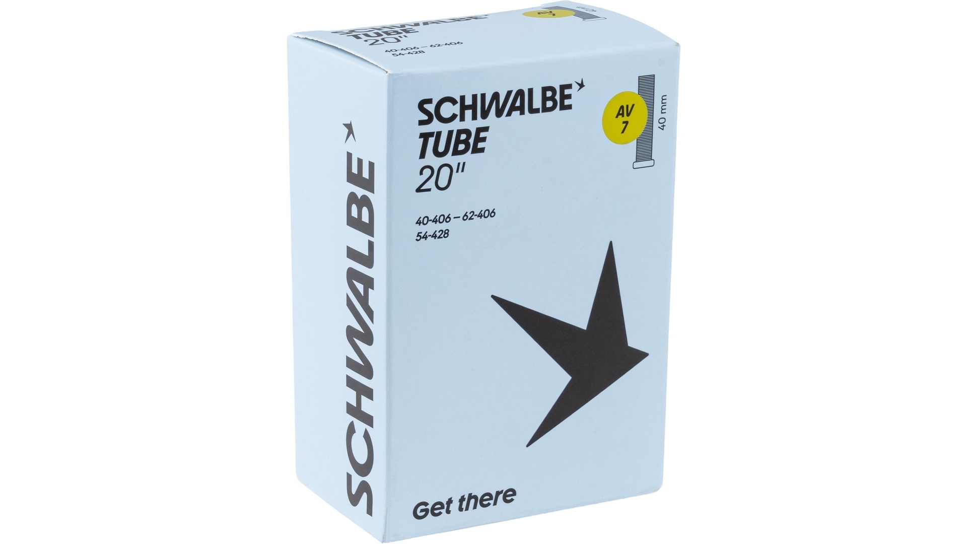 SCHWALBE Schlauch "Nr.7" 20" AV7 40/62-406 – Bild 5
