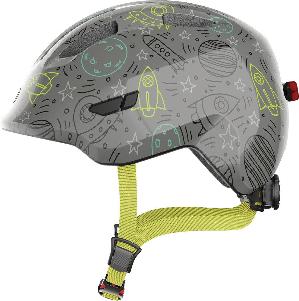 Abus Helm Smiley 3.0 LED grey space M 50-55 cm